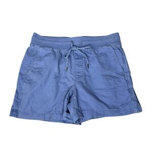 Orvis Pull On Womens Blue Outdoor Hike Casual Pockets Shorts size Small